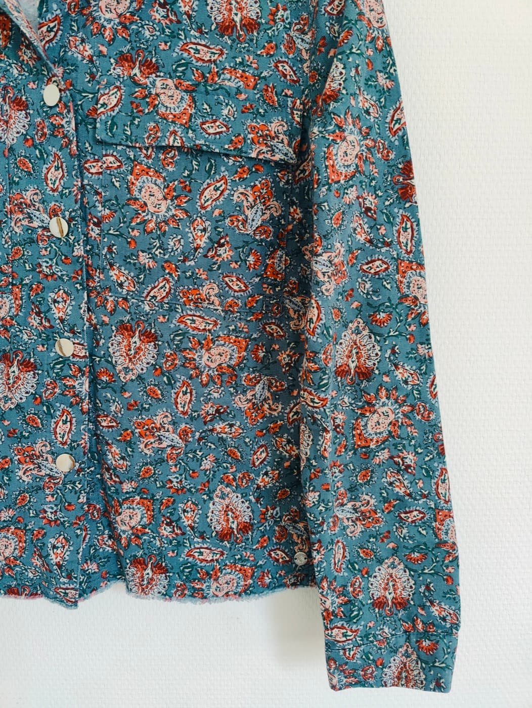 Veste Springfield à imprimé cachemire floral – Taille S — photo 3