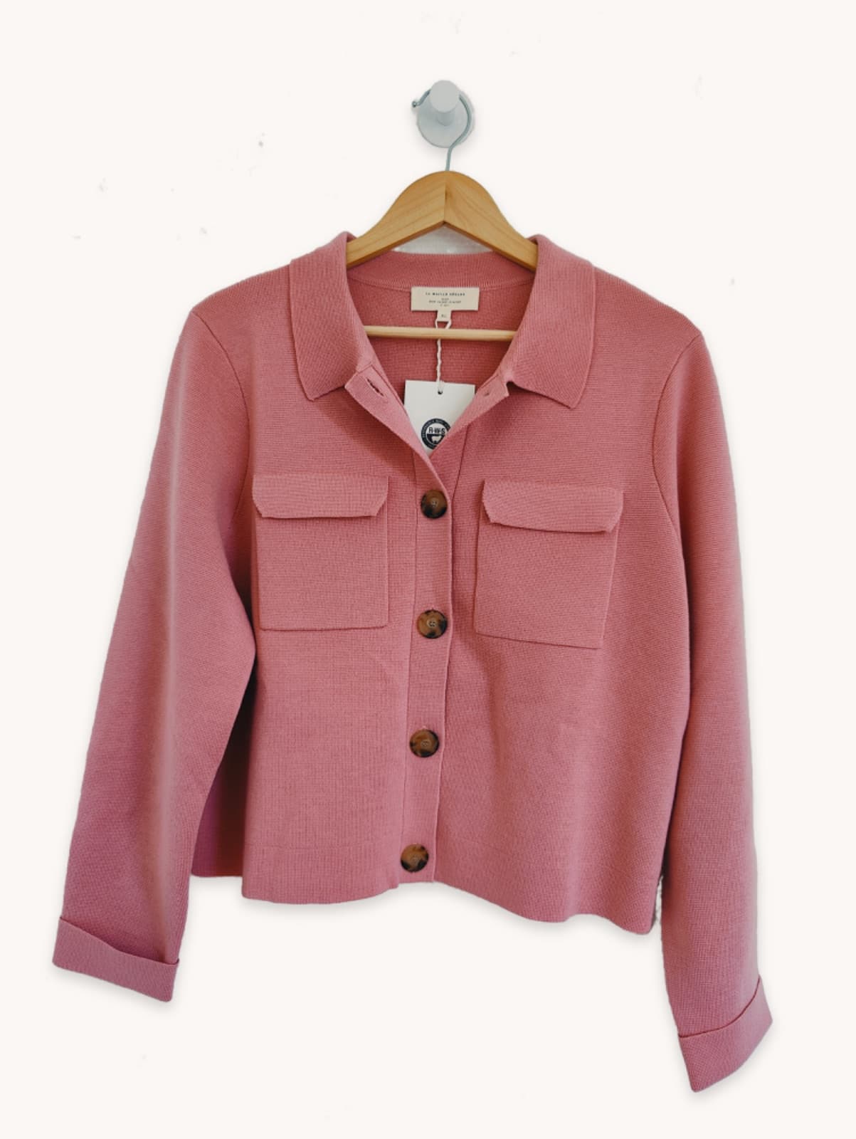 Cardigan Sézane rose poudré – Taille XL — photo 1