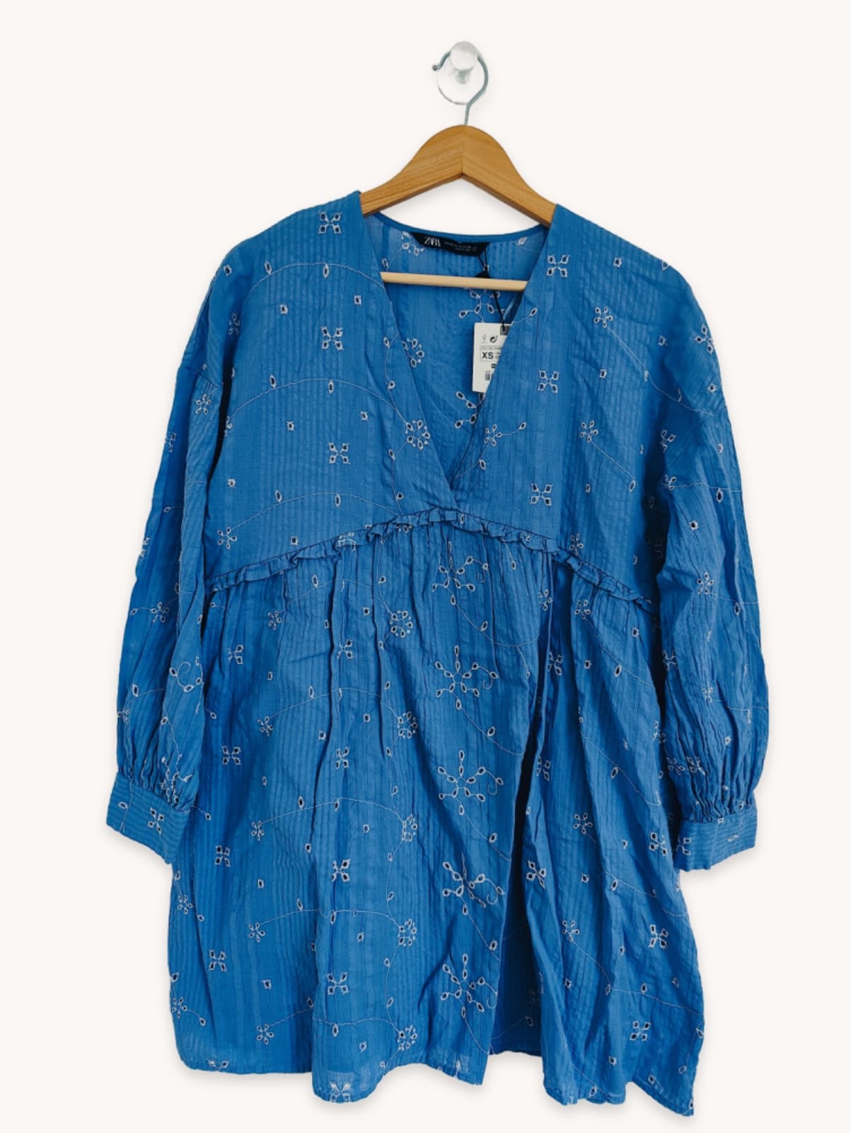 Robe Zara en broderie anglaise ajourée – Taille XS — photo 1