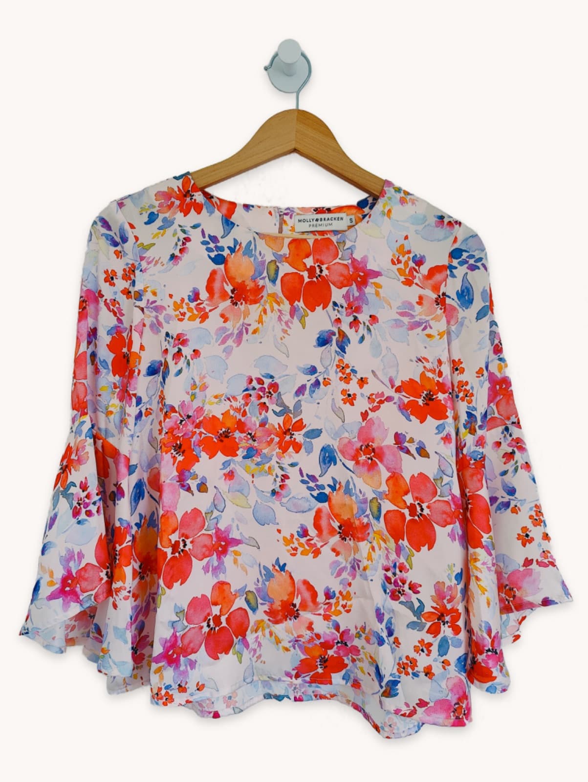 Blouse Molly Bracken à imprimé floral aquarelle – Taille S — photo 1
