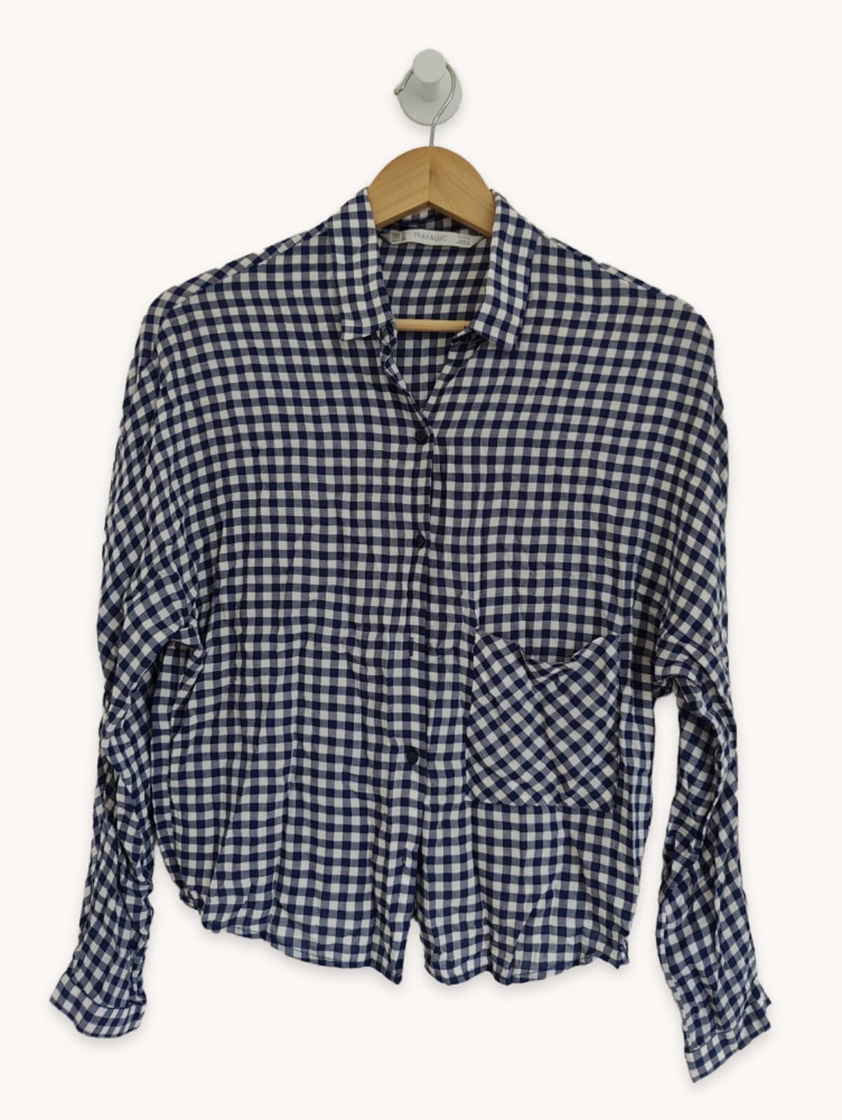 Chemise Zara à carreaux vichy – Taille M — photo 1