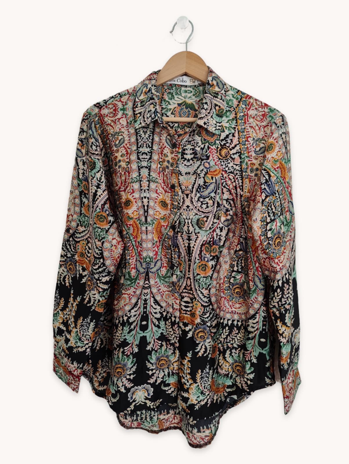 Chemise Nuria Cobo à imprimé paisley – Taille M — photo 1