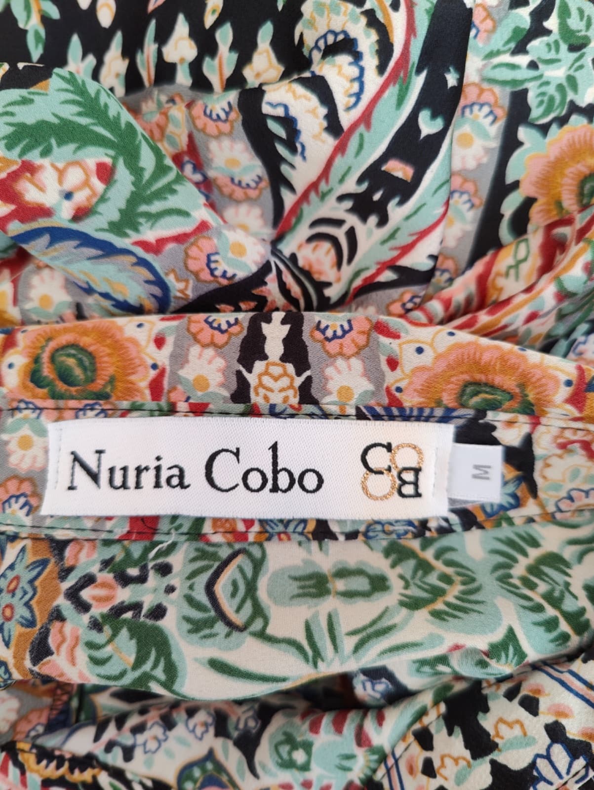 Chemise Nuria Cobo à imprimé paisley – Taille M — photo 4