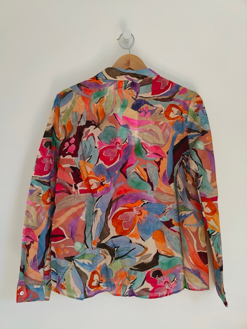 Chemise Sézane imprimé floral aquarelle – Taille 40 — photo 5