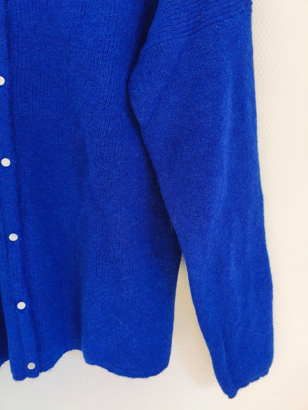 Gilet Sézane en maille bleu électrique – Taille XXXL — photo 3