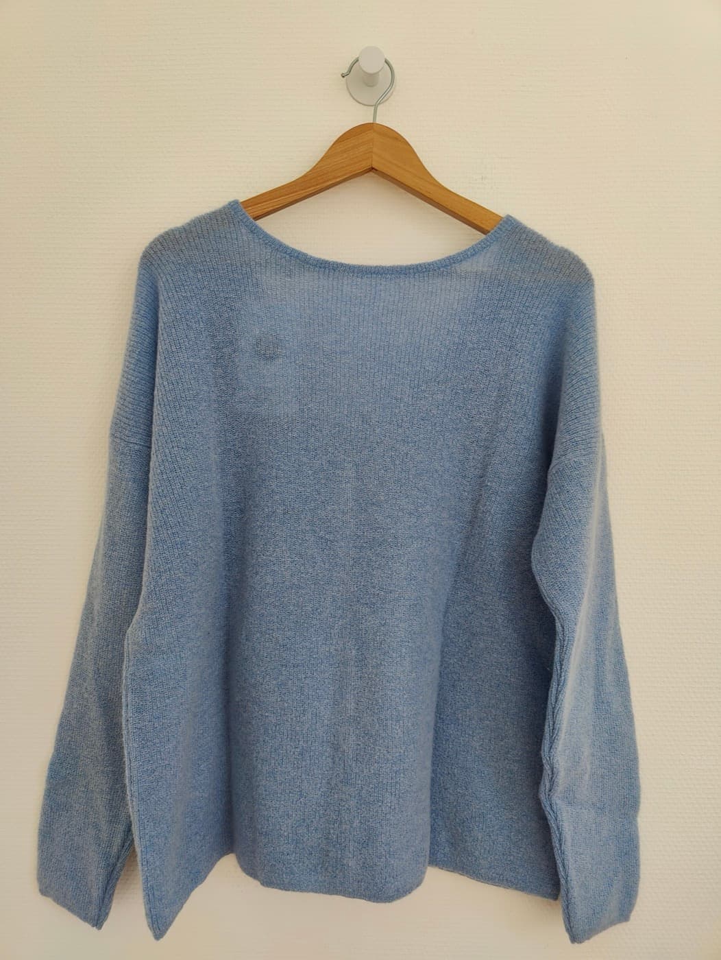 Gilet Sézane en mohair bleu ciel – Taille XXXL — photo 4