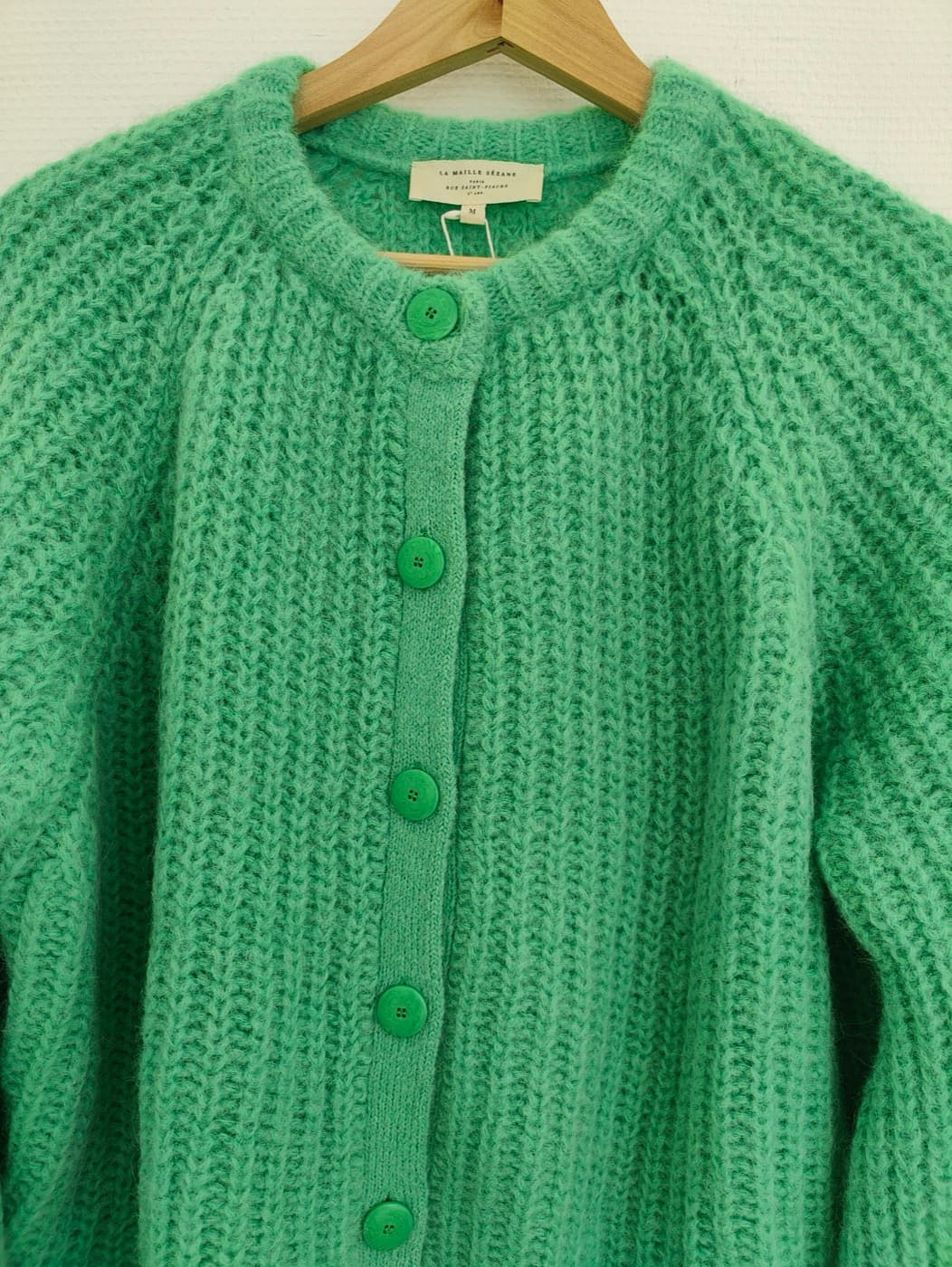 Cardigan Émile Sézane Vert – Taille M — photo 2