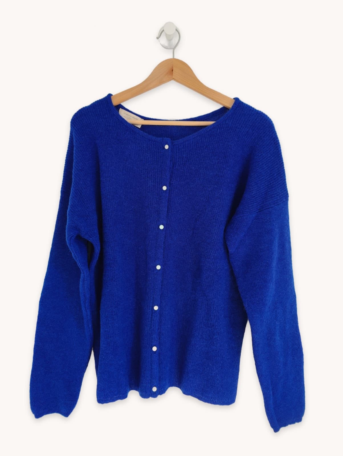 Gilet Sézane en maille bleu électrique – Taille XXXL — photo 1