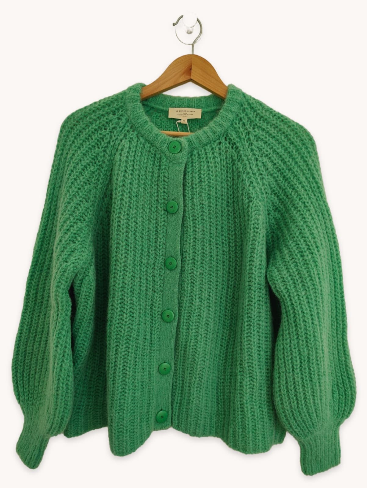 Cardigan Émile Sézane Vert – Taille M — photo 1