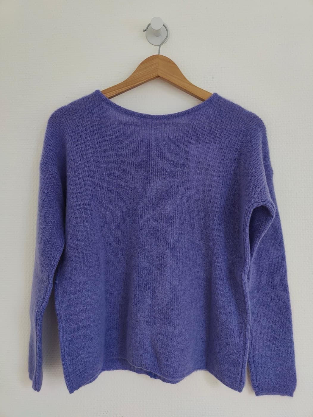 Cardigan Sézane en mohair violet – Taille S — photo 4