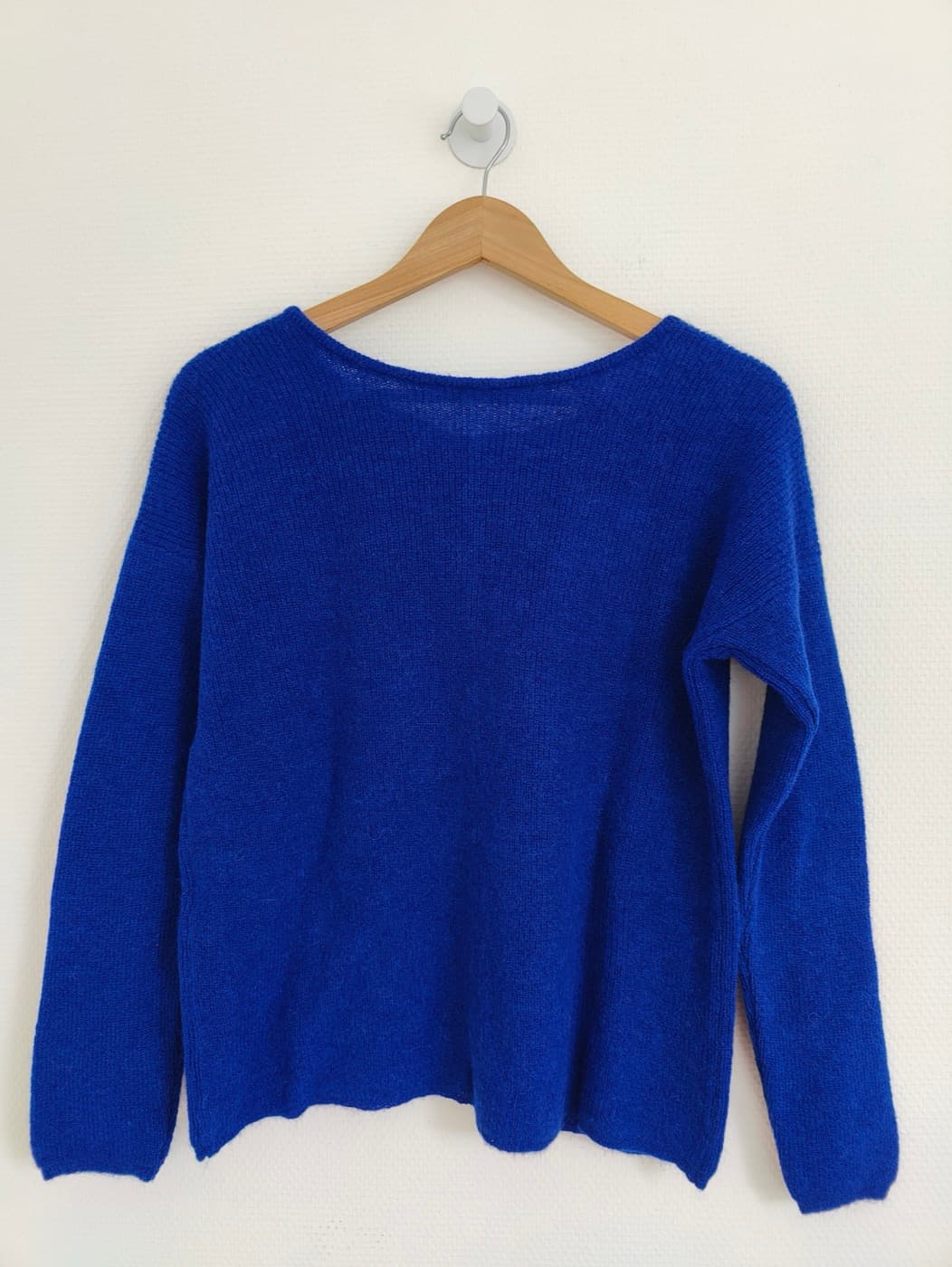 Cardigan Sézane en mohair bleu roi – Taille M — photo 4