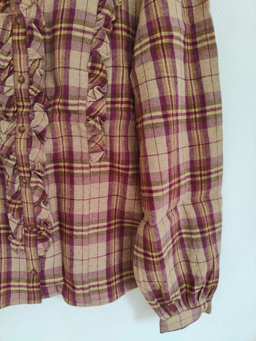 Chemise Sézane à carreaux tartan – Taille 40 — photo 3