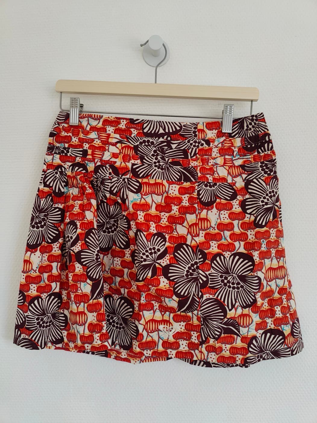 Jupe Roxy à imprimé floral rétro – Taille S — photo 4