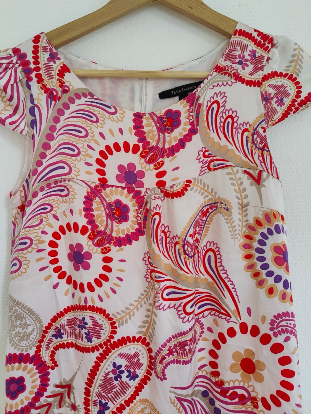 Robe Tara Jarmon à imprimé cachemire multicolore – Taille 36 — photo 2