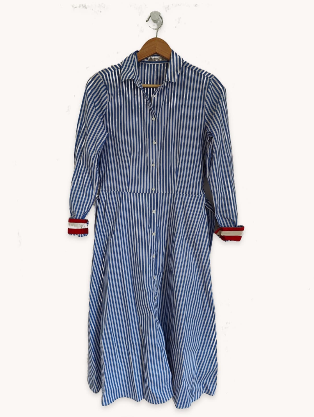 Robe Sinéquanone rayée bleu et blanc – Taille S — photo 1