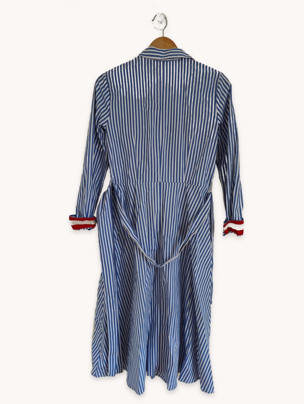 Robe Sinéquanone rayée bleu et blanc – Taille S — photo 4