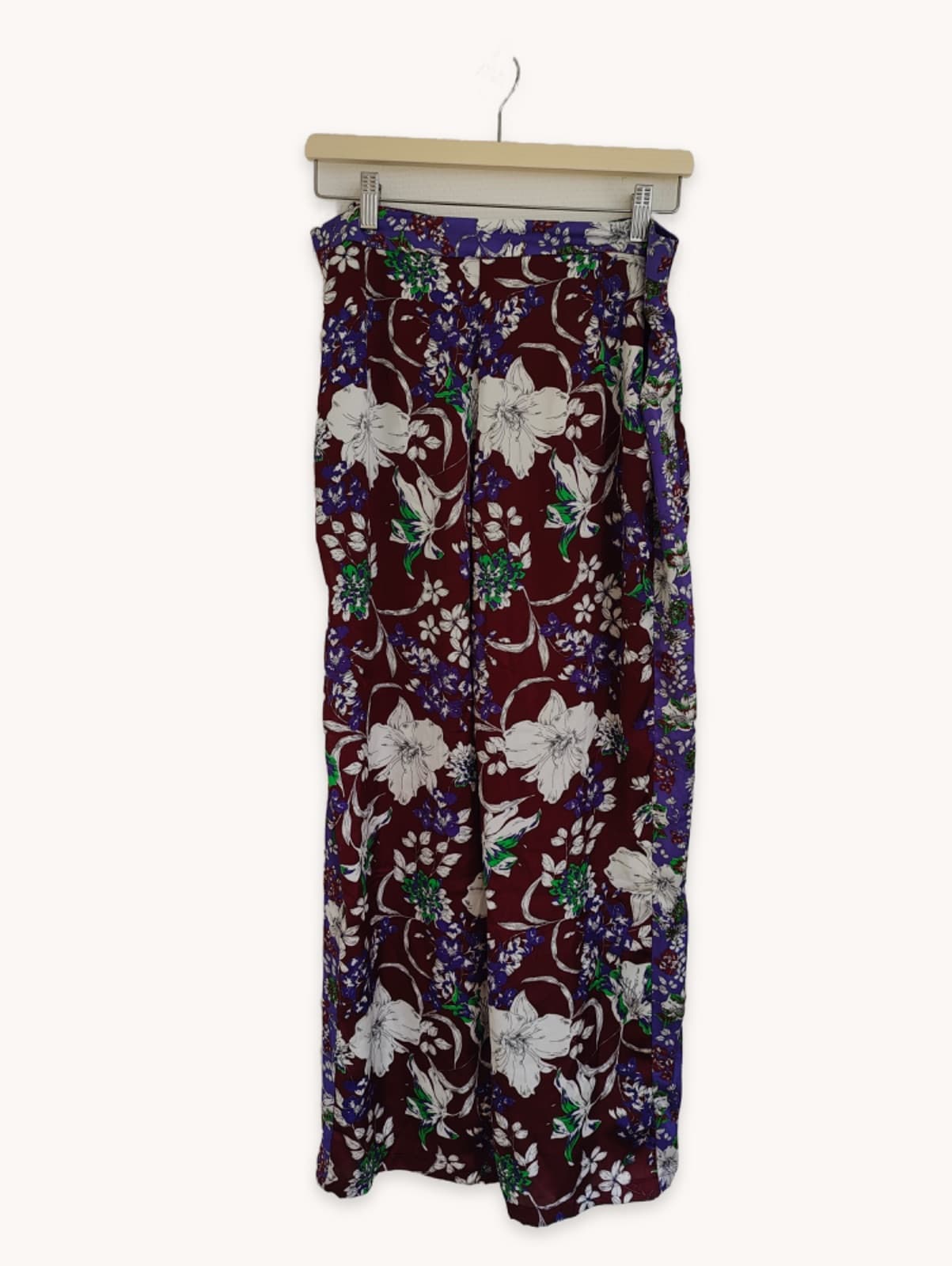 Pantalon fluide Mango femme à imprimé floral – Taille L — photo 4