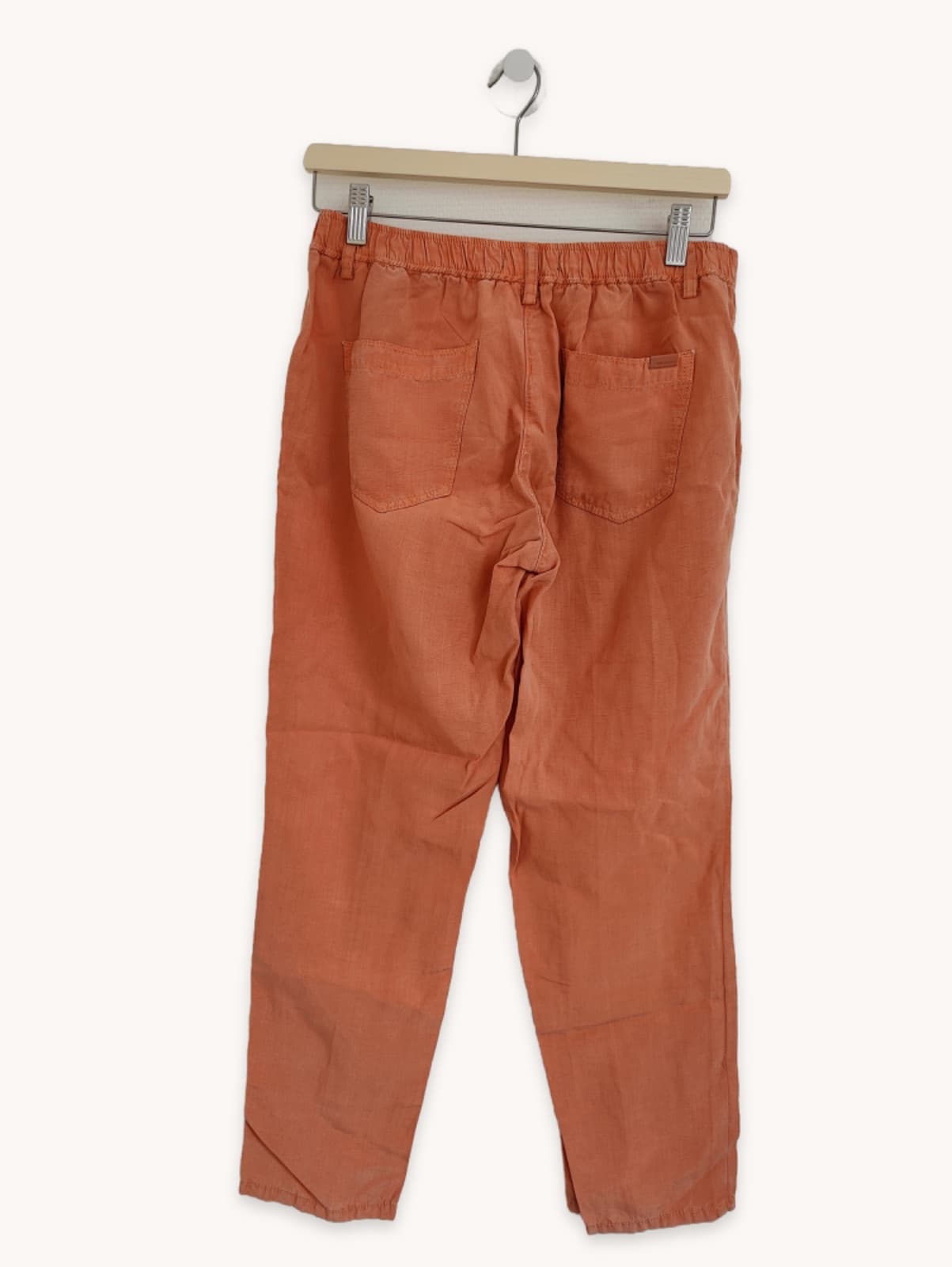 Pantalon Cop.Copine en lin mélangé – Taille  — photo 3