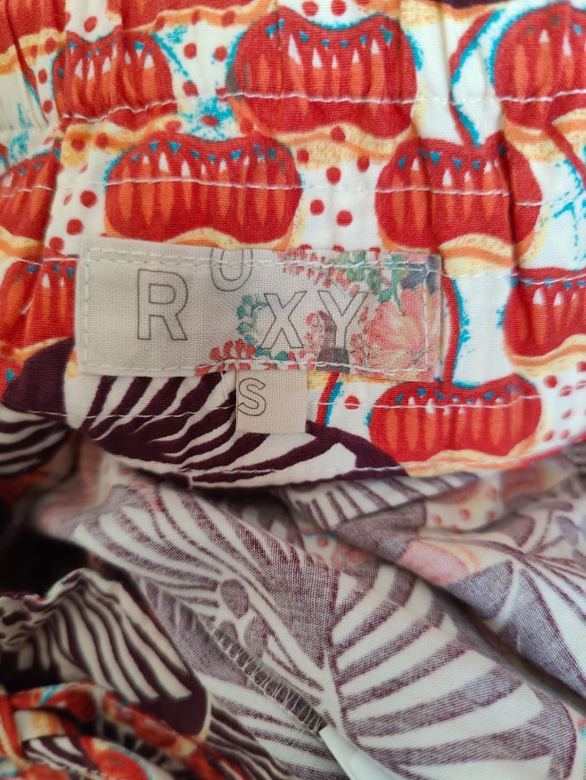 Jupe Roxy à imprimé floral rétro – Taille S — photo 5