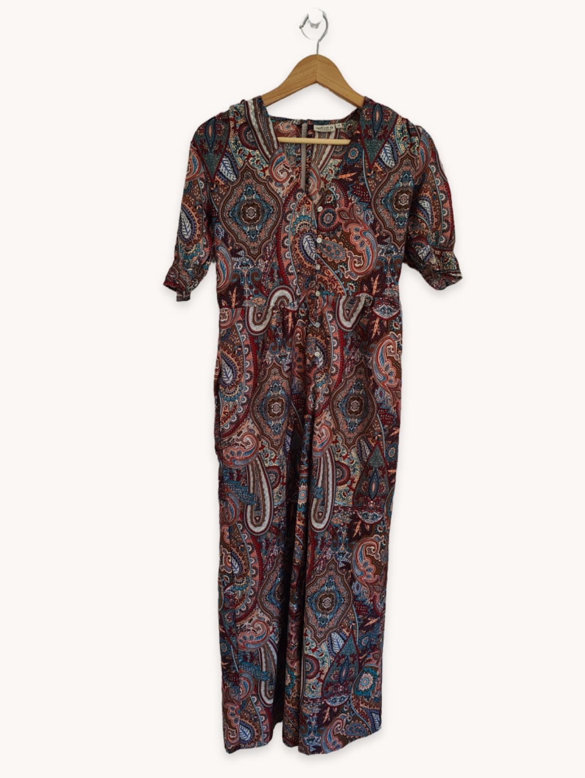 Natura jumpsuit met paisleyprint – Maat XS