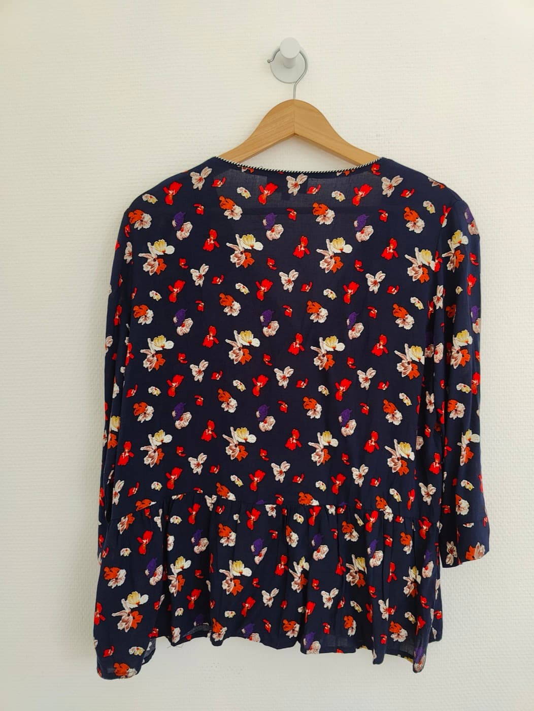 Blouse Grace & Mila à imprimé floral marine – Taille M — photo 4