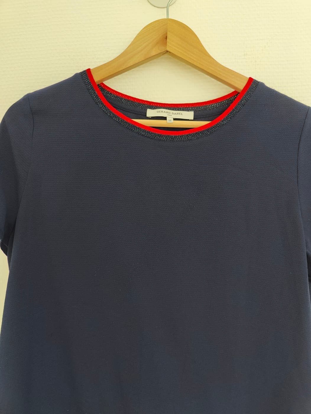 Blouse Gerard Darel en maille marine – Taille 36 — photo 2