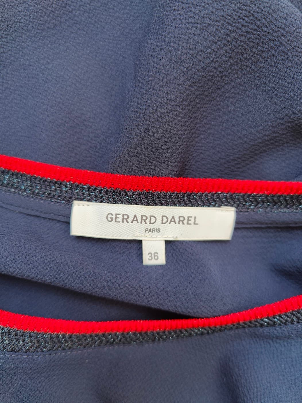 Blouse Gerard Darel en maille marine – Taille 36 — photo 4