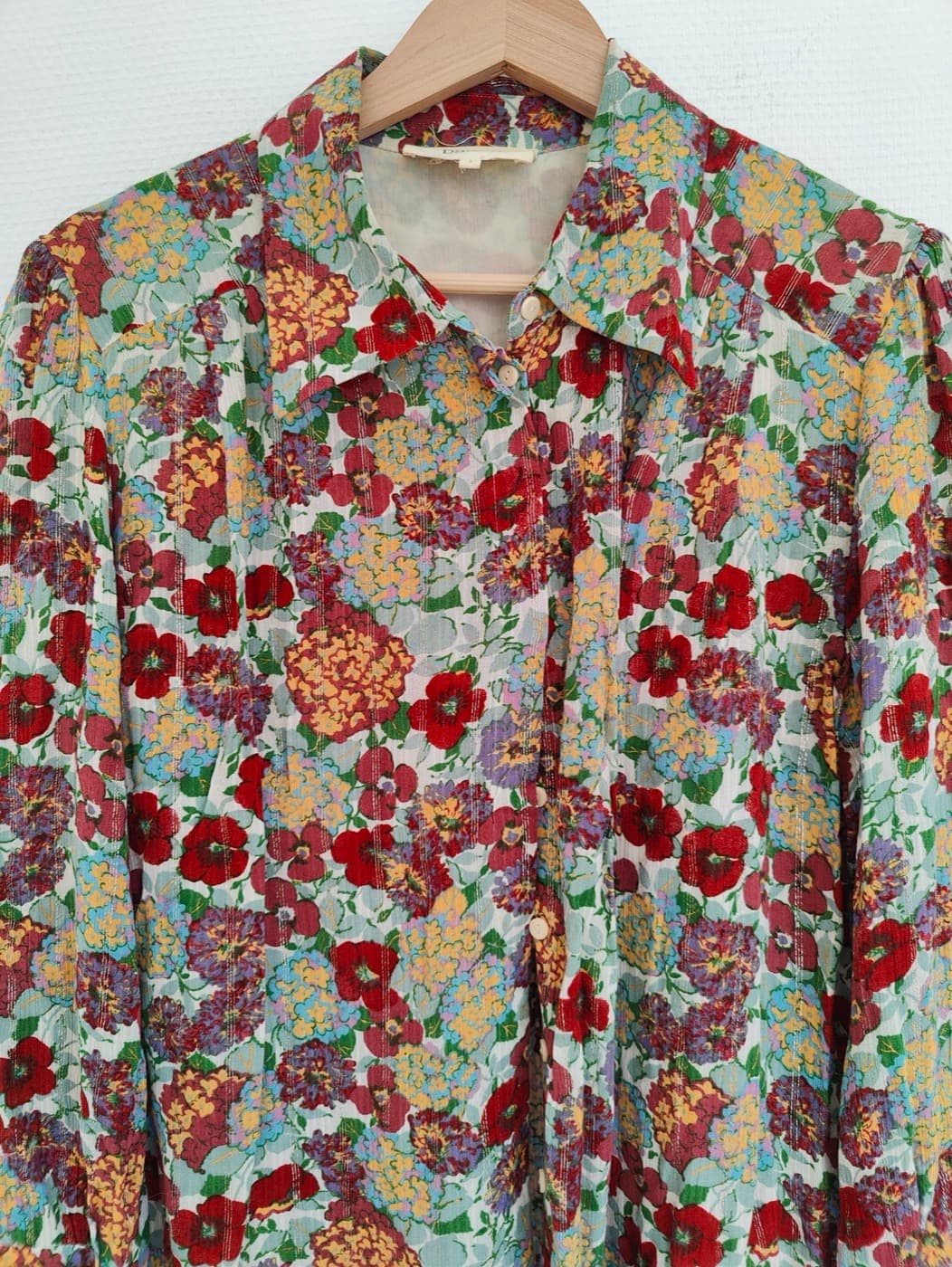 Chemise Ba&sh à imprimé floral multicolore – Taille 2 — photo 2