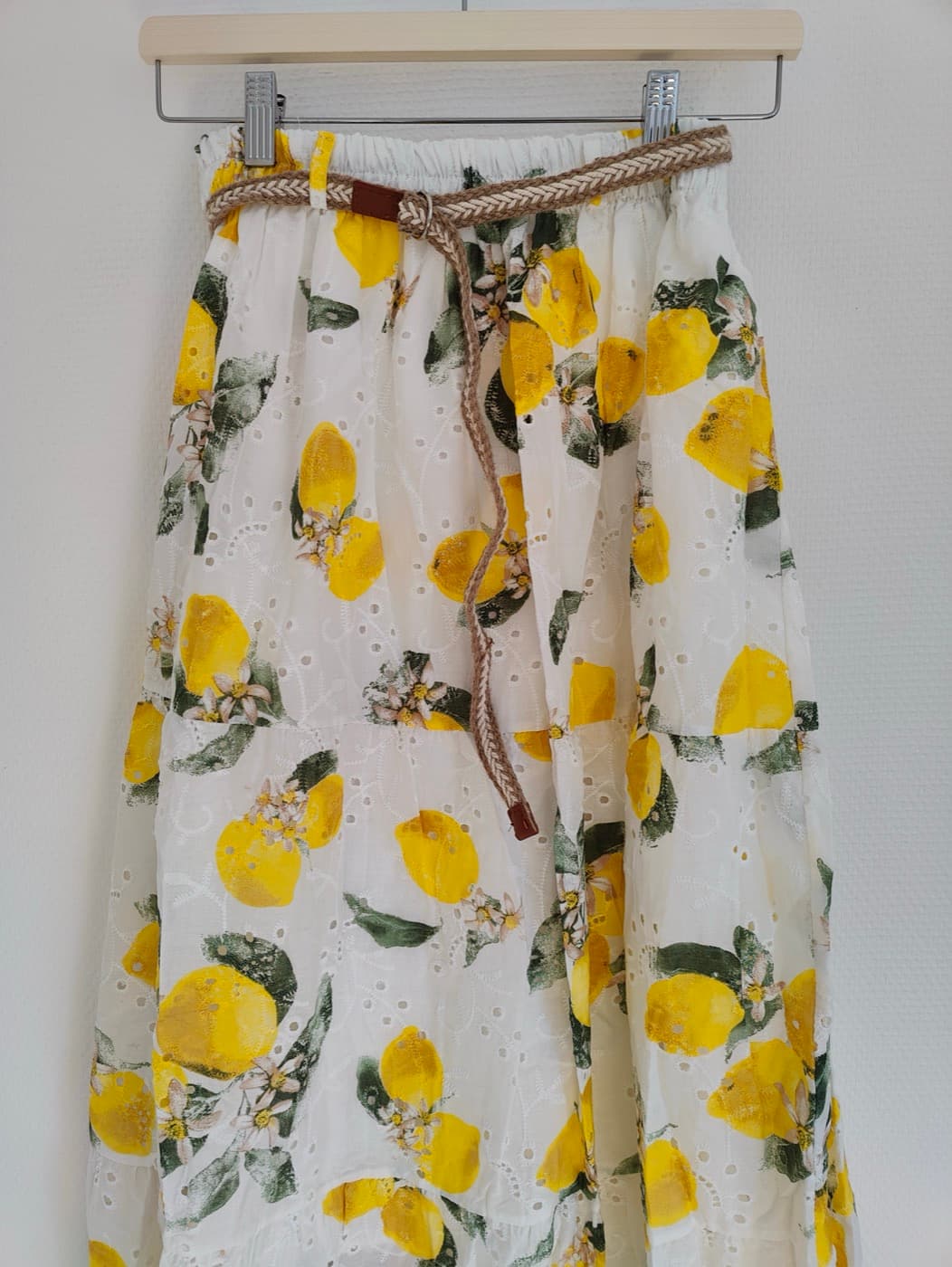 Jupe longue imprimé citrons – Taille S — photo 2