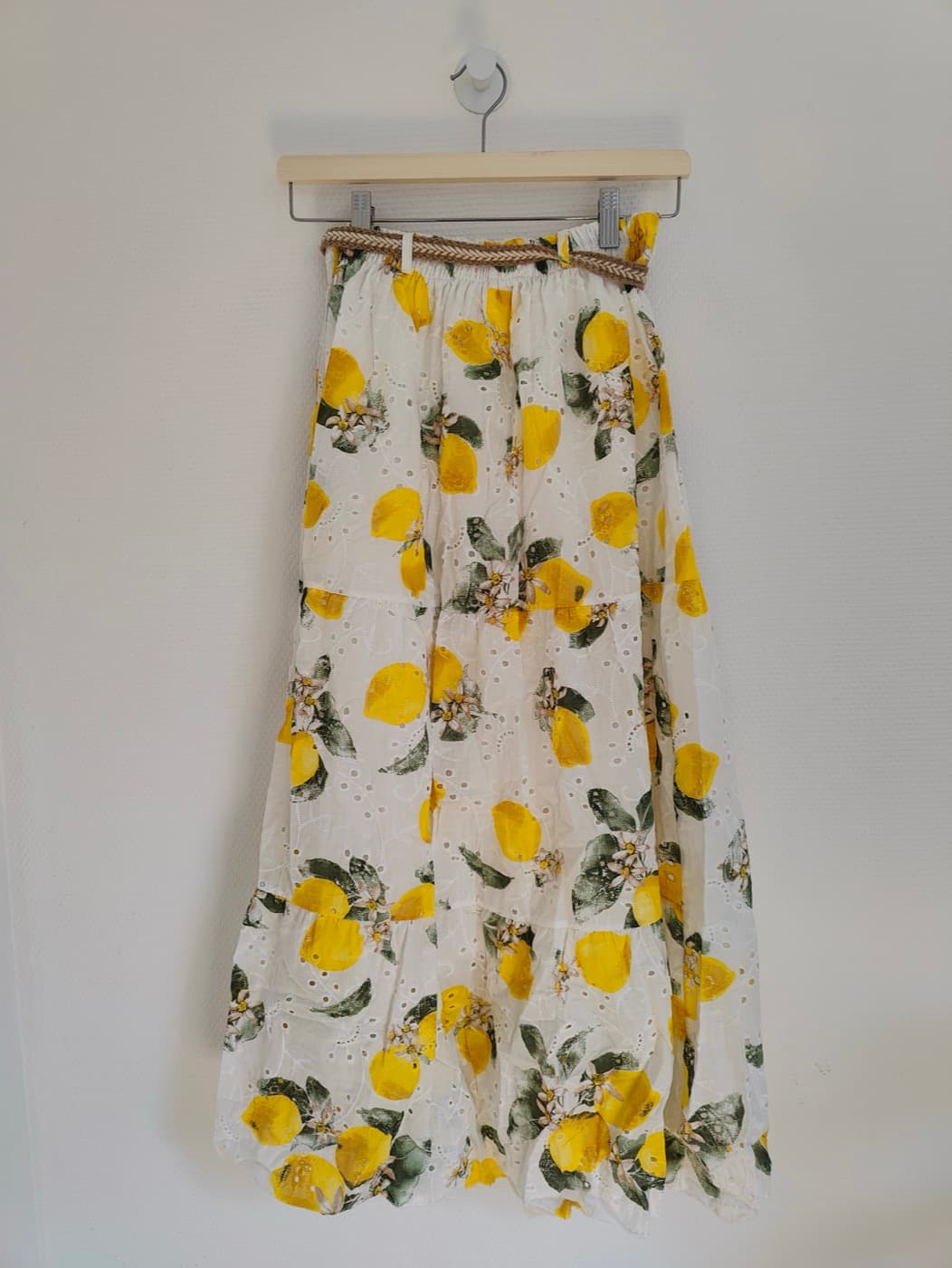 Jupe longue imprimé citrons – Taille S — photo 4