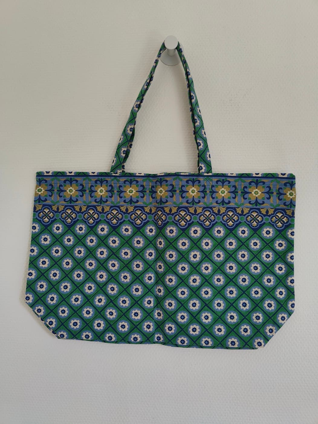 Sac cabas Sézane x Momoni en coton imprimé — photo 4