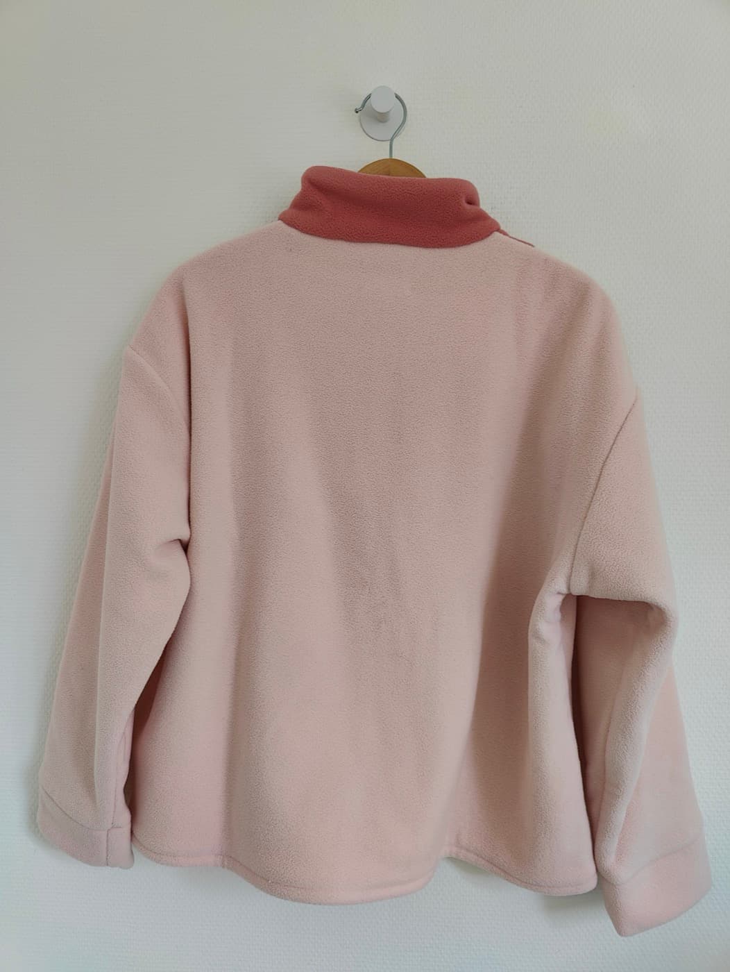 Polaire Sézane colorblock rose – Taille 46 — photo 4