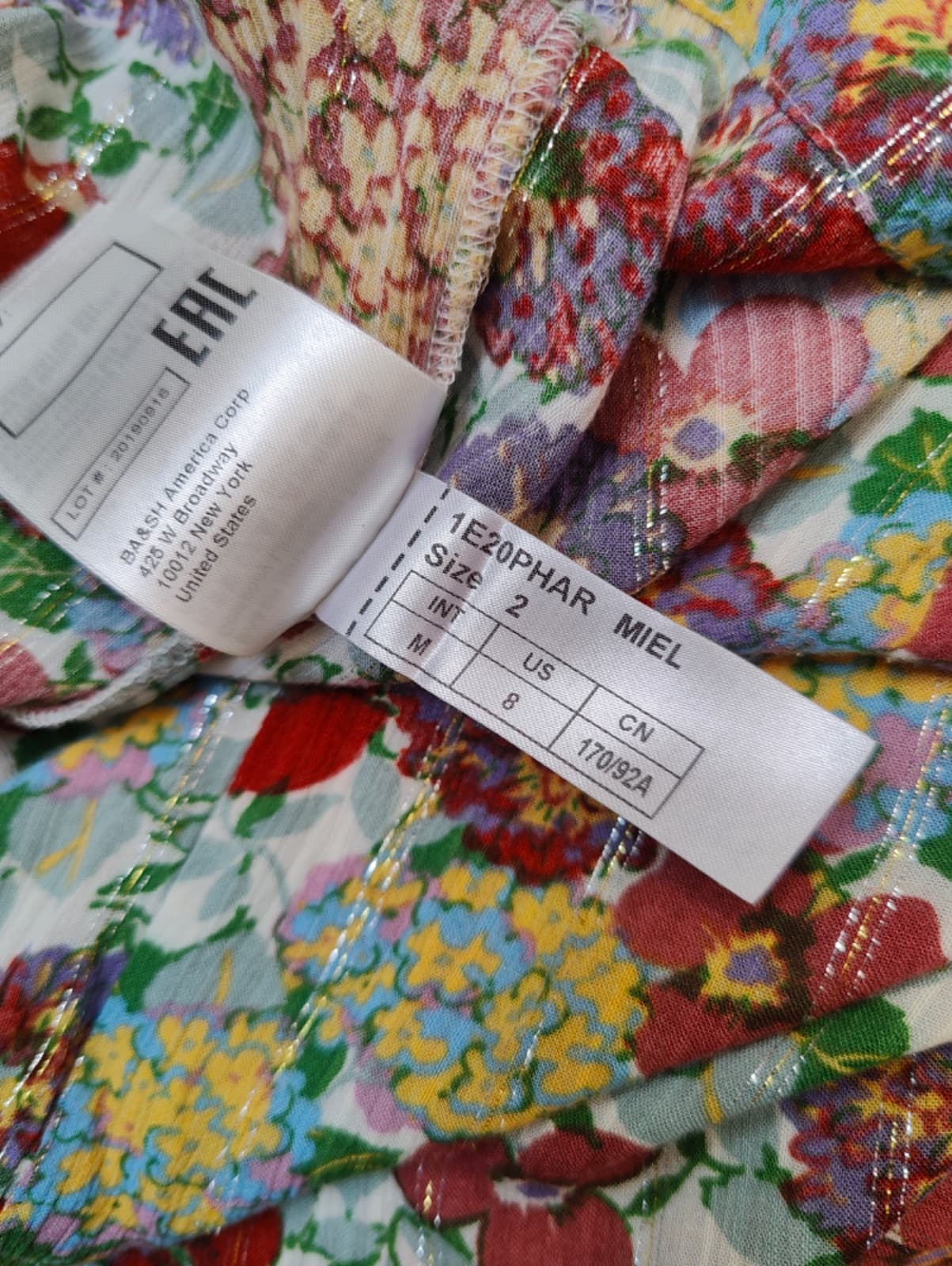 Chemise Ba&sh à imprimé floral multicolore – Taille 2 — photo 7