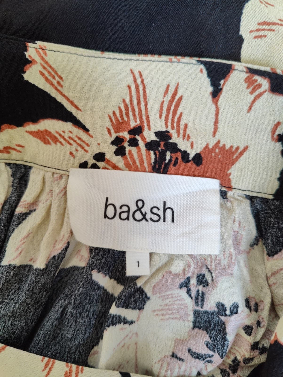 Blouse ba&sh à motif coquelicots – Taille 1 — photo 5