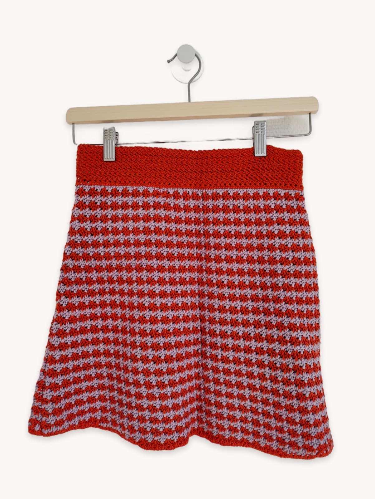 Zara skirt in openwork crochet – Size S
