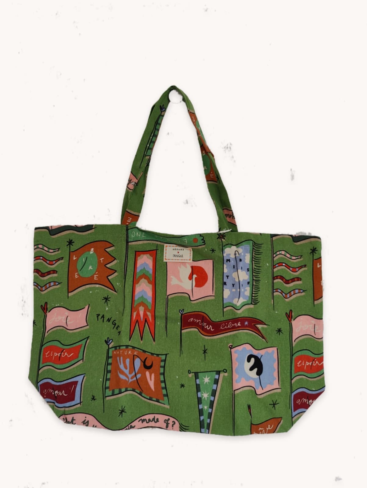 Sézane x Pangea shopper