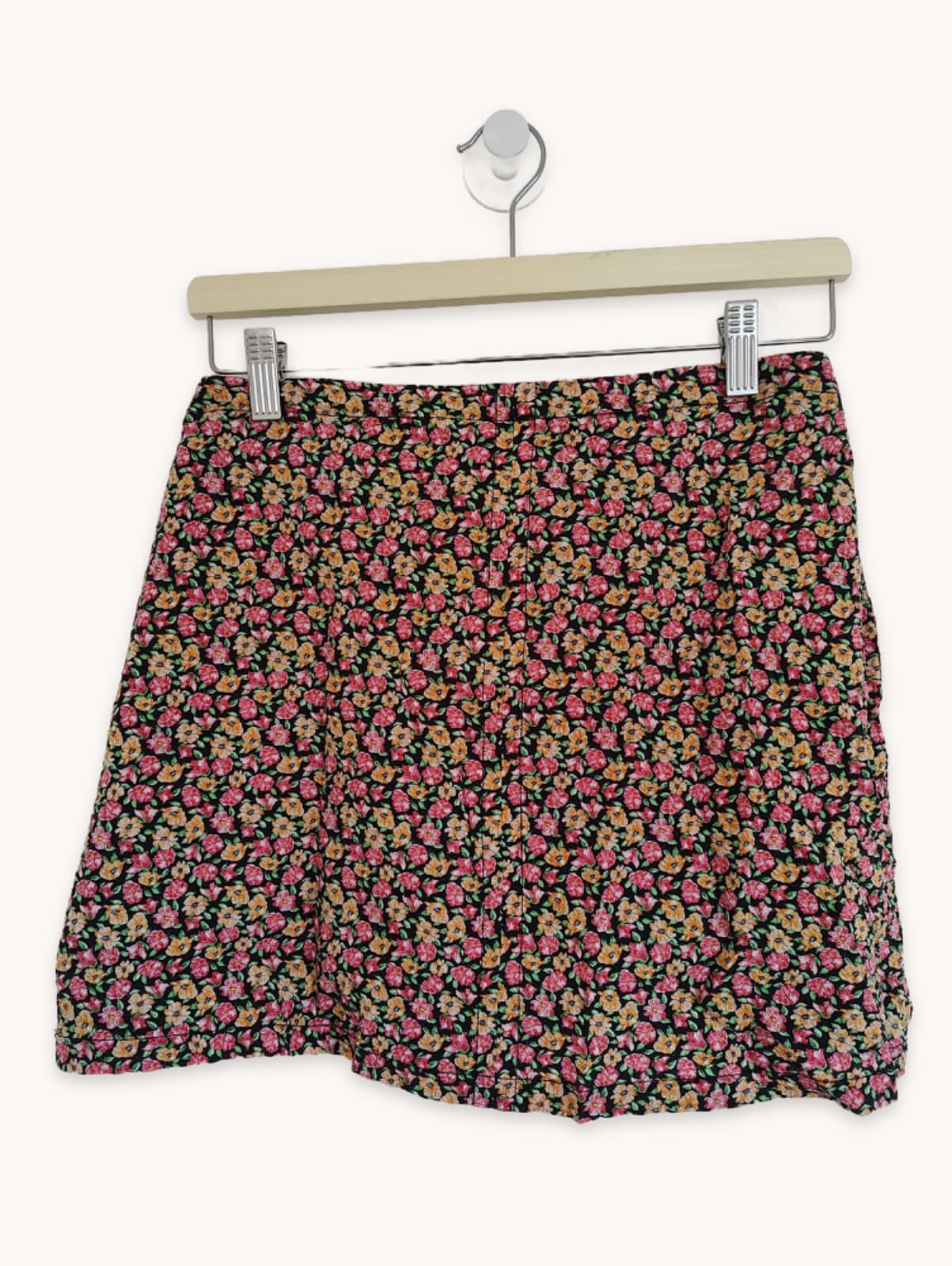 Short Mango skirt with floral print – Size S