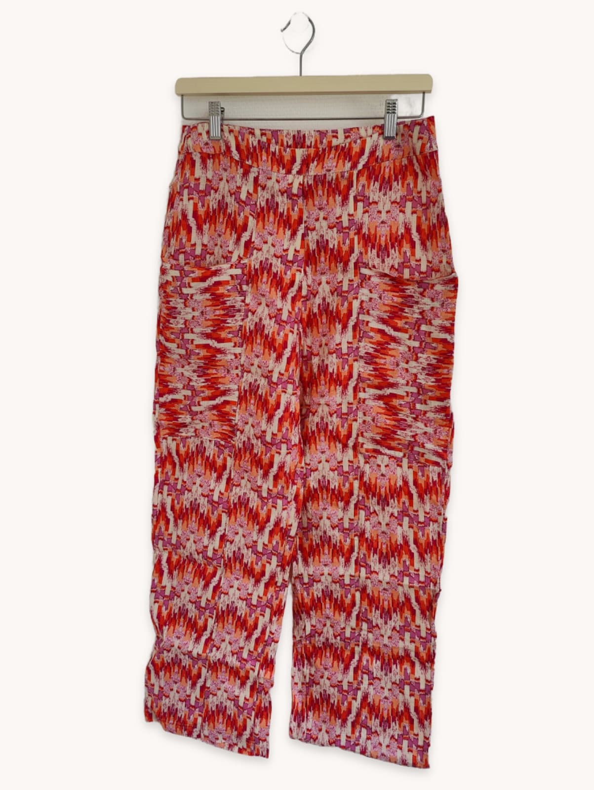 Hoss Intropia broek met ikatprint – Maat M