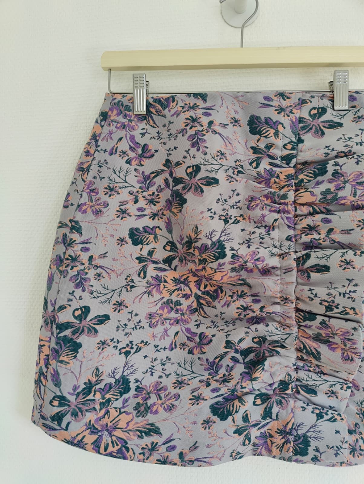 Jupe Zara à imprimé floral jacquard – Taille XS — photo 2